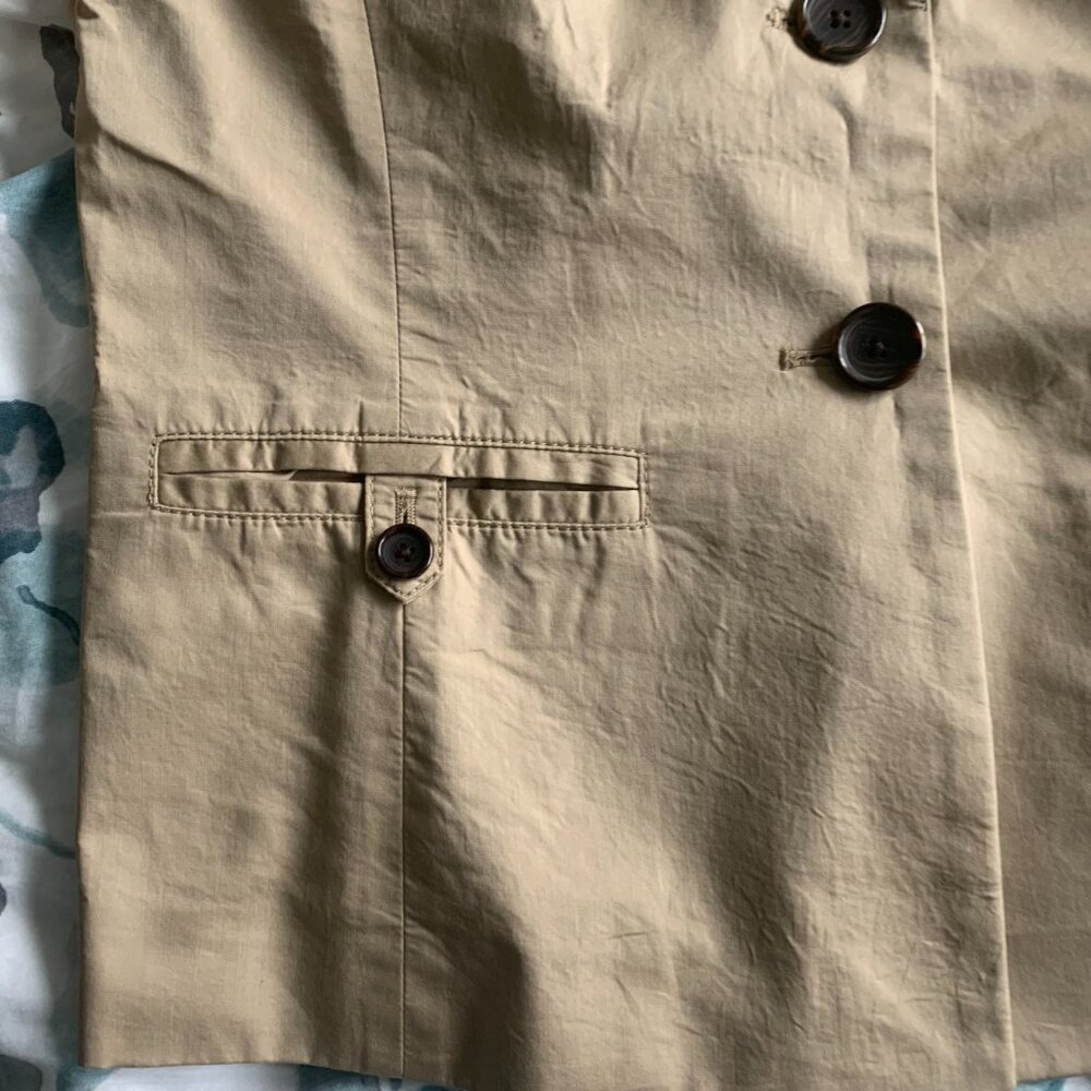 Banana Republic Tan Blazer Tailored Jacket - Picture 9 of 11